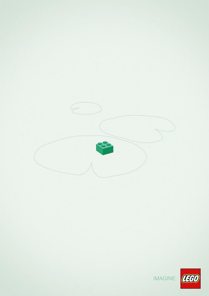 Sua Imaginação Rolando Solta (Imagem 3) Sempre surpreendendo nos brinquedos e nas publicidades, a Lego lançou a campanha Imagine no Canadá.