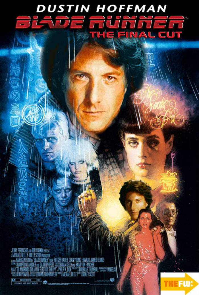 O Que Você Mais Gosta Nesses Filmes? (Imagem 3) O site The FW criou uma montagem com posters de 9 filmes que poderiam ter tido outros atores.